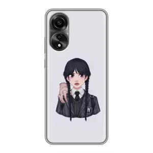 Чохли Венсдей на OPPO A78 (4G) Уенсдей (AlphaPrint) (Венздей і Річ)