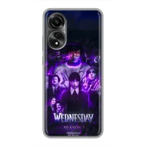 Чохол з дизайном Венздей 2 на OPPO A78 (4G)