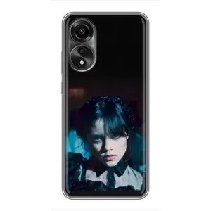 Чохли Венсдей на OPPO A78 (4G) Уенсдей (AlphaPrint) (погляд Венздей)