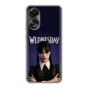 Чохли Венсдей на OPPO A78 (4G) Уенсдей (AlphaPrint) (Wednesday)