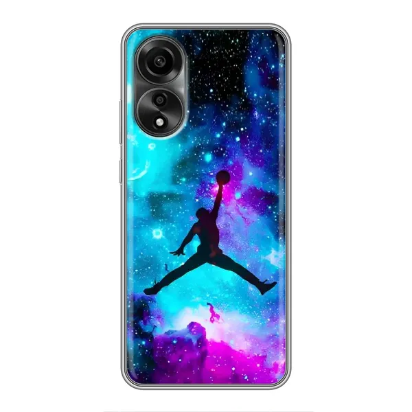 Чехол с принтом «Яркий Джордан» для OPPO A78 (4G)