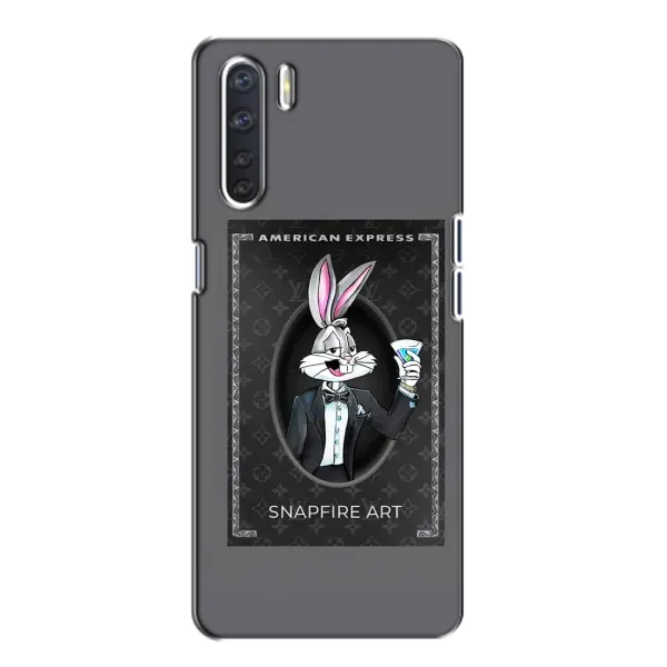 Чехол с принтом «Бакс Бани LV» для OPPO A91