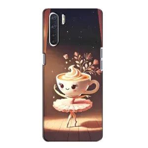 Чехол с принтом «Балерина капучина» для OPPO A91