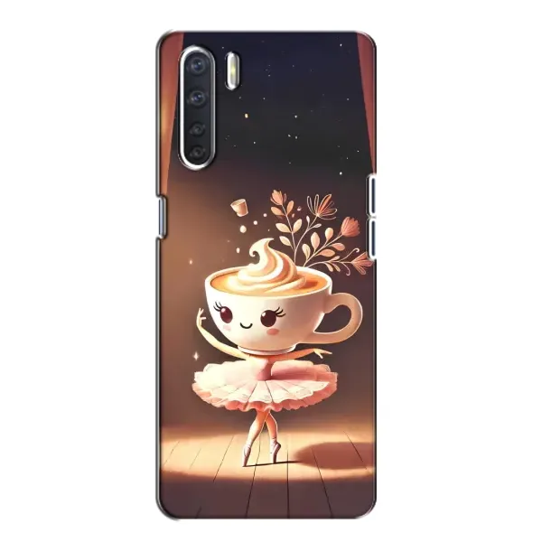 Чехол с принтом «Балерина капучина» для OPPO A91