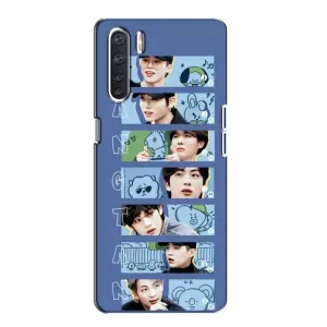 Чохли BTS для Oppo A91 (AlphaPrint) (Bangtan)