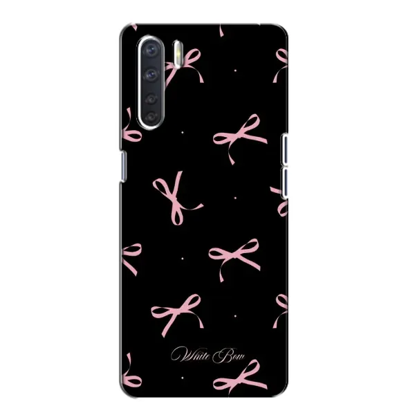 Чохол з принтом «Банти на чорному» для OPPO A91