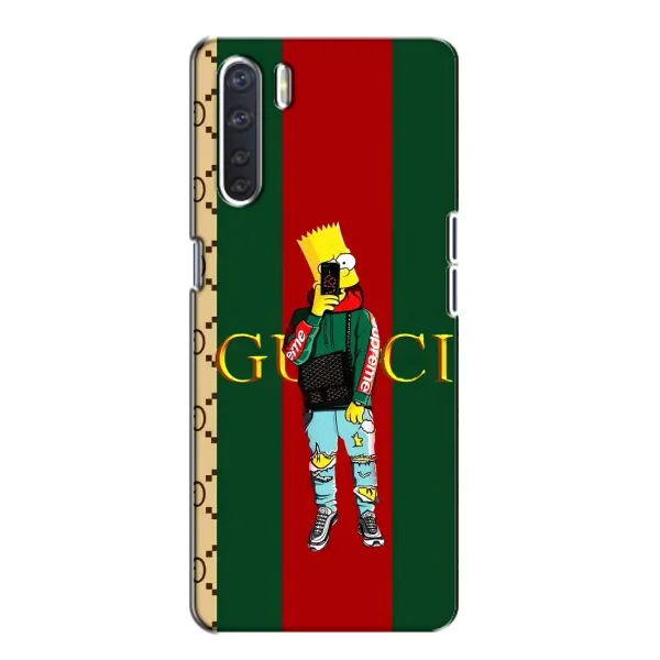 Чехол с принтом «Барт ГУЧЧИ» для OPPO A91