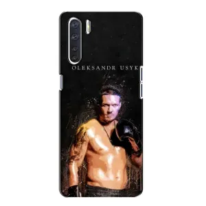 Чехол с картинкой Александр Усик для Oppo A91 (Боксер Александр Усик)