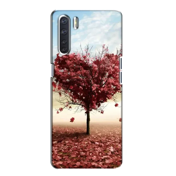 Чехол с принтом «Дерево сердце» для OPPO A91 Чехол с принтом «Дерево сердце» для OPPO A91