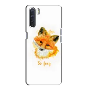 Чохли з картинкою Лисичка для Oppo A91 (VPrint) (Дівчинка Лиса)
