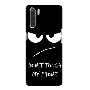Чохол для OPPO А91 - (AlphaPrint) з принтом (ТОП продажів) (Dont Touch)