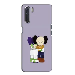 Чохли для Oppo A91 - Bearbrick Louis Vuitton (PREMIUMPrint) (Дружба Беарбрік)