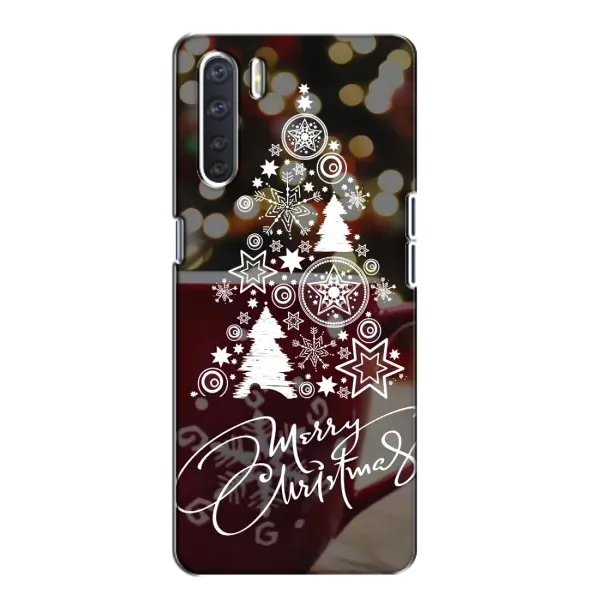 Чохол з принтом «Ялинка яскрава» для OPPO A91