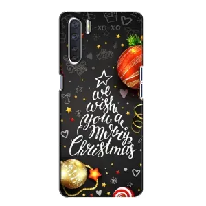 Різдвяні Чохли для Oppo A91 (VPrint) (Ялинка)