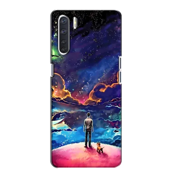 Чехол с принтом «Галактический вид» для OPPO A91