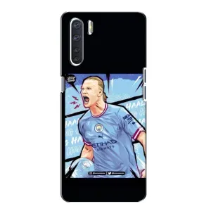 Чохли з футболістом Ерлінг Холанд для Oppo A91 (AlphaPrint) (гол Ерлінг Холанд)