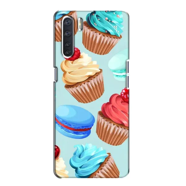 Чехол с принтом «Кексики» для OPPO A91