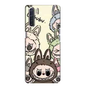Чохол з Лабубу на Oppo A91 (Золота мавпа Bored Ape)