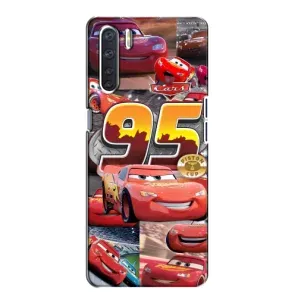 Силіконовий чохол Маквін для Oppo A91 (Колаж Блискавка Маквін)