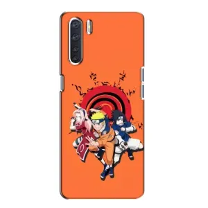 Naruto Anime Чохли для OPPO А91 (AlphaPrint) (команда Наруто)