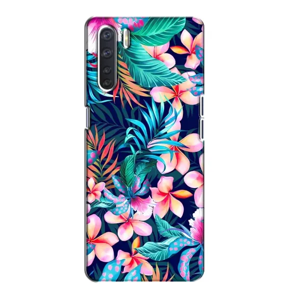 Чохол з принтом «Мальовничі квіти» для OPPO A91 Чохол з принтом «Мальовничі квіти» для OPPO A91