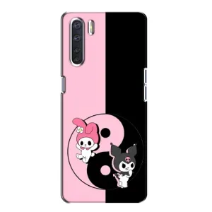 Чехол с кроликом Куроми на Oppo A91 (Куроми Инь Янь)