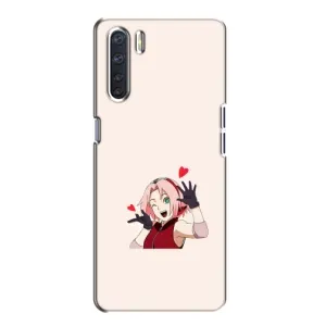 Чохли Персонажі Аніме Наруто для Oppo A91 (AlphaPrint) (Лайк Сакура)