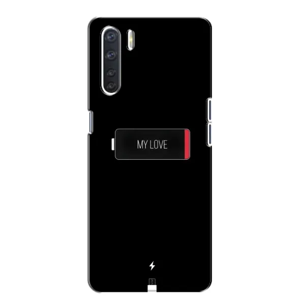 Чехол с принтом «Love battery» для OPPO A91 Чехол с принтом «Love battery» для OPPO A91