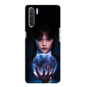 Чохол з дизайном Венздей 2 на Oppo A91 (Магічна сфера Венздей)