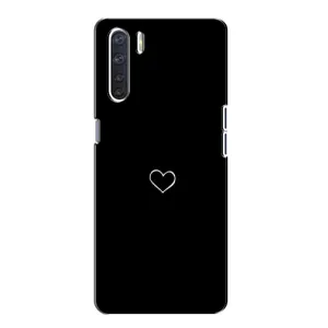 Чехлы для любимой на OPPO А91 (VPrint) (Маленьке сердечко)