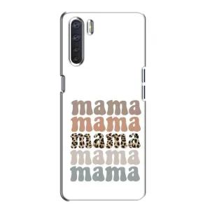 Чохли для мами на Oppo A91 (Текстовий колаж мама)