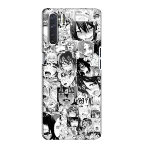 Анімешний чохол для Oppo A91 (Ahegao manga)