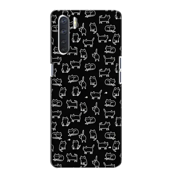 Чехол с принтом «Меленькие котики» для OPPO A91 Чехол с принтом «Меленькие котики» для OPPO A91