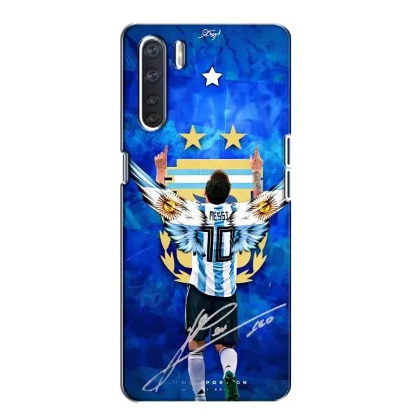 Чехол с принтом «Месси Аргентина» для OPPO A91 Чехол с принтом «Месси Аргентина» для OPPO A91