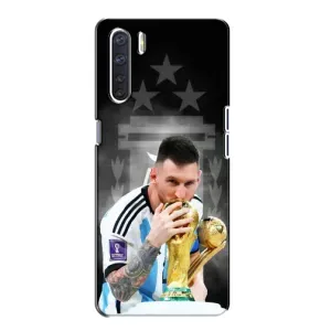 Чохли для Oppo A91 (Leo чемпіон) (AlphaPrint) (Мессі Чемпіон)