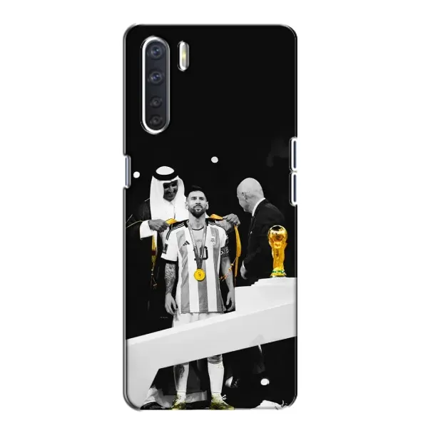 Чехол с принтом «Месси в накидке» для OPPO A91 Чехол с принтом «Месси в накидке» для OPPO A91