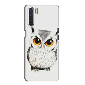 Чохол з пташками на Oppo A91 (VPrint) (Мила Сова)