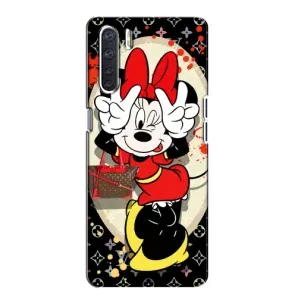 Чохол Disney Mouse Oppo A91 (PREMIUMPrint) (Мінні peace)