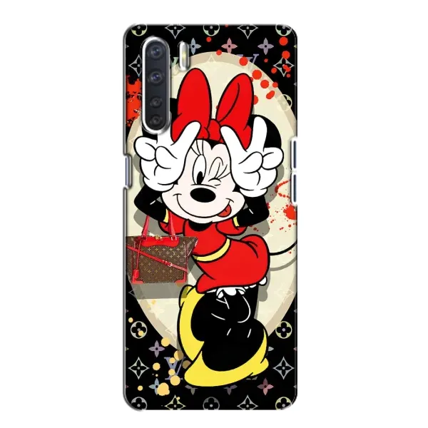 Чехол с принтом «Минни peace» для OPPO A91