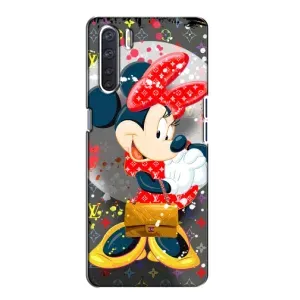 Чохол Disney Mouse Oppo A91 (PREMIUMPrint) (Minni з бантіком)