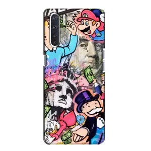 Чохли з крутими принтами для Oppo A91 - (PREMIUMPrint) (Monopoly man)