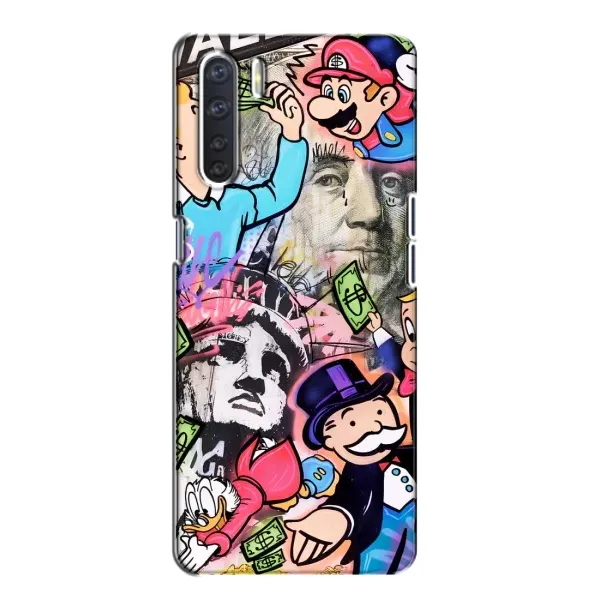 Чехол с принтом «Monopoly man» для OPPO A91
