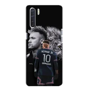 Чохол Неймар для Oppo A91 (AlphaPrint) (Неймар Лев)