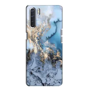 Мраморний чехол на Oppo A91 (VPrint) (Ніжний мрамор)