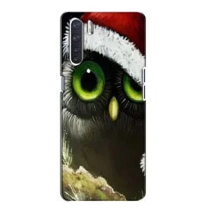 Новорічні Чохли для OPPO А91 (VPrint) (Новорічна Сова)