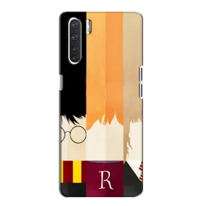 Чохли з Гаррі Поттером для Oppo A91 (AlphaPrint) (обкладинка Гарі Потера)