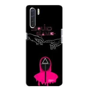 Чохол Гра в кальмара для Oppo A91 (Мінімалізм Гра кальмара)