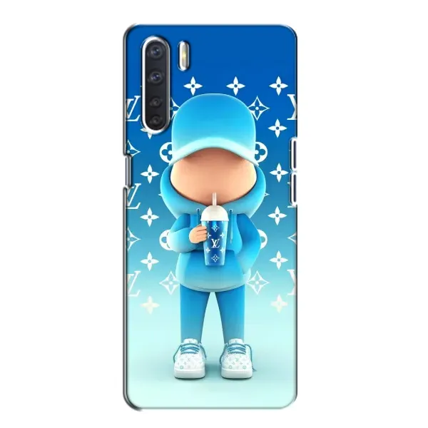 Чохол з принтом «Хлопець LV» для OPPO A91