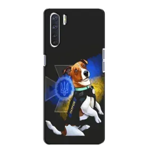 Чохли з картинкою собаки Патрон для Oppo A91 (AlphaPrint) (Патрон собачка)