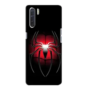 Чохол з людиною павуком для Oppo A91 - (AlphaPrint) (Паук марвел)